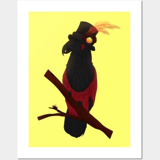 Dracula Parrot Posters and Art